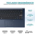 thumbnail image 4 of Laptop ASUS Vivobook 14 Intel Core i7 1355U 16GB RAM 512GB SSD 14" Windows 11 Home Teclado en Ingles + Mochila, 4 of 5