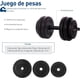 thumbnail image 3 of Caminadora Electrica Bluelander, Walking Pad con Asa, 110 V con Kit de Pesas 4 en 1, Set de Mancuernas con 8 Discos y 4 Barras de Distinto Largo, Pesas para Ejercicio con Seguros para Barra, 3 of 5