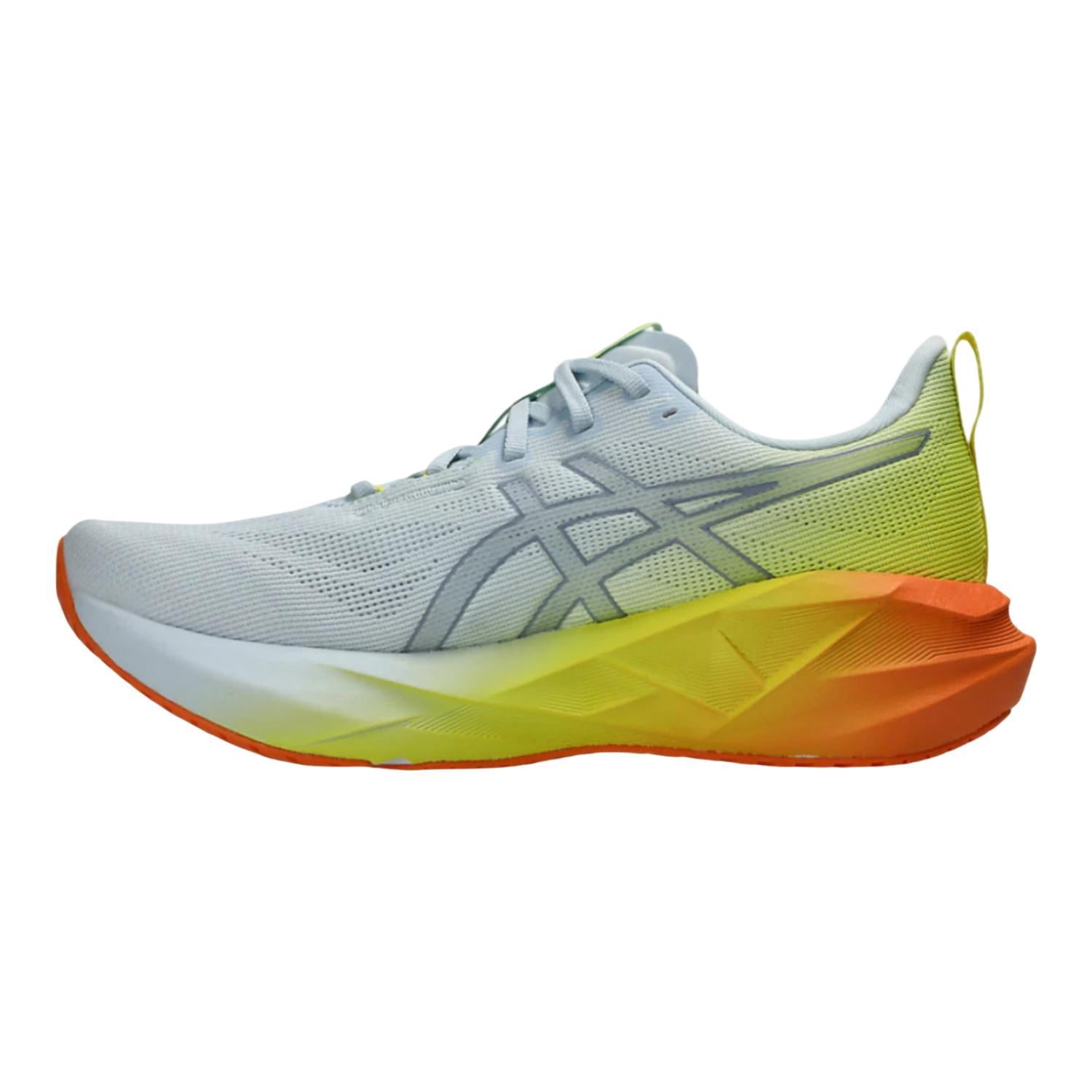 TENIS ASICS HOMBRE NOVABLAST 5 SUNNY SIZZLE GRIS RUNNING gris 280