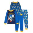 thumbnail image 1 of Pijama de Algodón para Niños Sonic The Hedgehog de 4 Piezas, 1 of 6