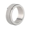 thumbnail image 4 of Anillo de ansiedad de titanio NikouMX anillo giratorio para hombre 8 mm, 4 of 8