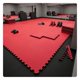 thumbnail image 4 of Piso Tatami 8m² 8pz Artes Marciales Gym Foamy 100x100x2cm Rojo/Negro, 4 of 5