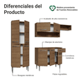thumbnail image 4 of Cocina Integral Modular Madesa Emilly Top 229cm, 4 of 14