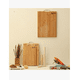 thumbnail image 3 of 3pz Tabla De Bambú Madera Para Picar, 3 of 4