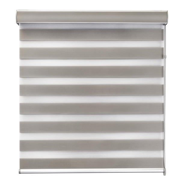 Persiana para Ventana DecoKing Sheer Elegance Enrollable Horizontal 140cm ancho x 220cm alto Grey