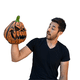 thumbnail image 2 of Adorno Vela Calabaza Jack O Lantern Halloween Decoración Terror Luz LED, 2 of 6