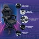 thumbnail image 3 of Silla Gamer Reclinable Ergonómica Con Descansa Pies Titano TT-SGCRP-B, 3 of 8