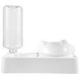 thumbnail image 1 of Protección de cuello PET Feeding Bowl Double Food Water Storage Bowl Food Envase Contenedor, 1 of 6