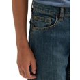 thumbnail image 4 of Jeans para niños Wrangler Corte recto 8 Husky Sunkissed, 4 of 5