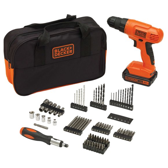 Kit de taladros inalámbricos BLACK+DECKER 20V MAX* POWERCONNECT