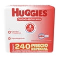 thumbnail image 1 of Toallitas Húmedas para Bebé Huggies Cuidado Hidratante 240 Piezas, 1 of 4