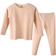 thumbnail image 1 of Conjunto de ropa interior térmica para niños Ropa interior para niños Conjunto de parte superior e inferior térmica para invierno, 1 of 6