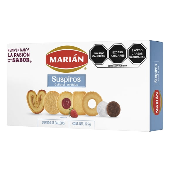 Surtido de galletas Marián suspiros 175 g