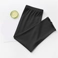 thumbnail image 5 of Leggings lisos de colores pastel para niñas pequeñas, pantalones ajustados suaves y elásticos para uso diario y juegos al aire libre, multicolor, 1 paquete, 2T-8T, 5 of 5