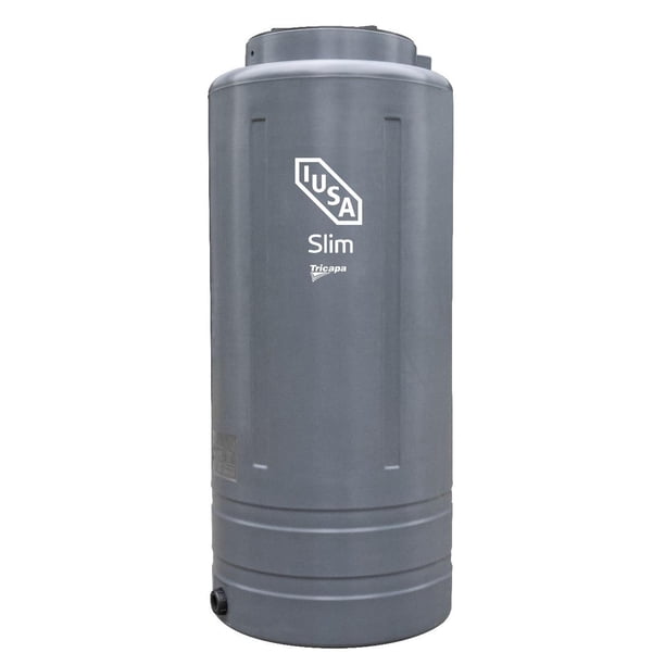 Tinaco IUSA Slim de 800 Litros Gris