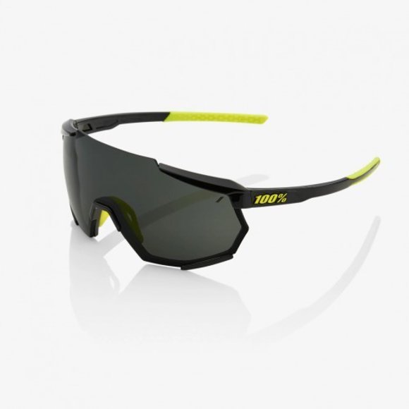 Lentes 100% Racetrap Gloss Black Smoke Lens