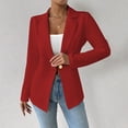 thumbnail image 1 of Ailaofu Women's Blazer Business Casual Lightweight Suit - Long Sleeve Slim Fit Work Office Jacket, 1 of 6