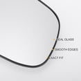 thumbnail image 4 of Reemplazo de vidrio de espejo retrovisor derecho calefaccionado blanco único para KIA Ceed 2009-2012, 4 of 6