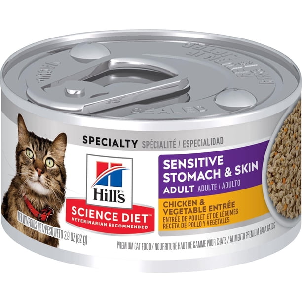 Hill's Alimento Húmedo para gato sensitive stomach skin 82g
