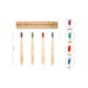 thumbnail image 5 of Kit 4 Cepillos de Dientes para Niños Ecowood de Bambú Biodegradable con Cerdas Suaves, 5 of 7
