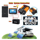 thumbnail image 2 of Inversor De Corriente Bloosom  12v A 110v Con Encendedor Para Coche Negro con Amarillo, 2 of 5