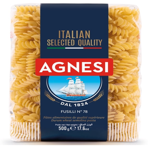 Pasta Agnesi fusilli N°78 500 g