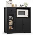 thumbnail image 4 of Mueble de cocina para microondas con espacio de almacenamiento para cocina comedor sala de estar y pasillo., 4 of 7