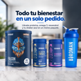 thumbnail image 4 of Kit Birdman Proteína Vegana Falcon Chocolate + Omega 3 + Resveratrol con Shaker Azul 600 ml, 4 of 5