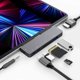 thumbnail image 1 of USB C Hub para iPad Pro M2 M1 11/12.9 2022-2018,7-en-1 Hub con 4K@60Hz,USB 3.0,3.5mm Jack,USB Tipo C, 1 of 6
