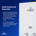 thumbnail image 2 of Calentador de Agua Naesi 12 Litros de Paso AN202GN Dos regaderas Gas natural, 2 of 8