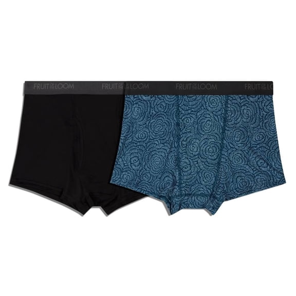 Bóxer Fruit Of The Loom para Hombre, Microstretch Collection Multicolor, 2 Piezas, Tallas EG