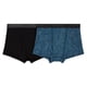 thumbnail image 1 of Bóxer Fruit Of The Loom para Hombre, Microstretch Collection Multicolor, 2 Piezas, Tallas EG, 1 of 3