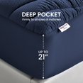 thumbnail image 3 of Cubrecolchón SLEEP ZONE Cooling Queen con bolsillo profundo de 20 cm, 3 of 6