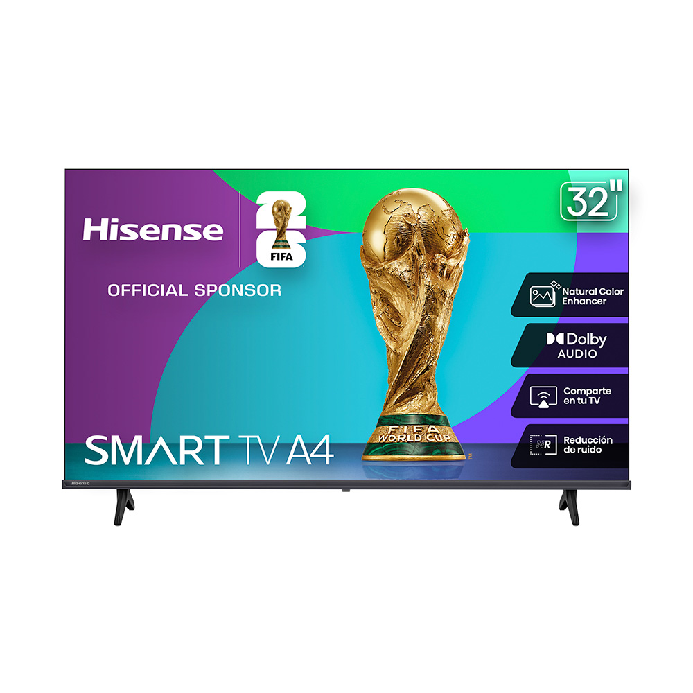 TV Hisense 32 Pulgadas HD 32A4NV