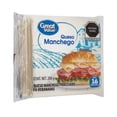 thumbnail image 3 of Queso manchego Great Value en rebanadas 288 g, 3 of 4