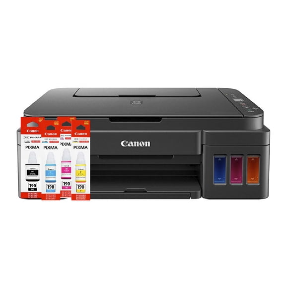 IMPRESORA CANON PIXMA G2110 + 4 TINTAS ORIGINALES CANON GI-190
