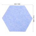 thumbnail image 2 of unbranded 8Ud Azulejos Hexagonales De Fieltro Para Tablero De Notas Con Duradero Multicolor, 2 of 7