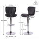 thumbnail image 3 of Set de 2 Bancos Barra, Giratorio Altura Ajustable, Color Negro HOMEMAKE FURNITURE  Contemporáneo, 3 of 6