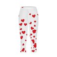 thumbnail image 5 of TaTaai Valentine's Day Heart Graphic Elastic Non-see-through Women Tight Yoga Leggings High Waisted Breathable Gym Workout Casual Daily Full Length Pants Gift, 5 of 5
