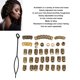thumbnail image 3 of Joyería Para Mechones De Pelo, Accesorio Ajustable, Estilo Múltiple, Trenzas, Anillos, Puños, Joyería Para La Vida Diaria, 3 of 7