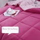 thumbnail image 3 of Juego de edredón HIG Pink Queen Size reversible para todas las estaciones, 3 of 7