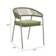 thumbnail image 4 of Silla de Exterior Skye Verde Kessa Muebles, 4 of 5