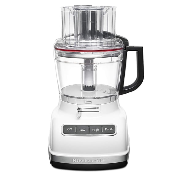 Procesador de alimentos KitchenAid KFP1133WH, 11 tazas Exact Slice
