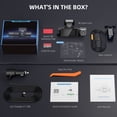 thumbnail image 2 of Dash Cam,Froura 4K Dash Cam Frontal y Trasera Interna, Cámara de Auto de 3 Canales con Wi-Fi y Control por App, WDR, Tarjeta de 32GB, Compatible con 256GB Máx., Negro, 2 of 8