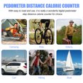 thumbnail image 3 of unbranded Red Walking Distance Counter Digital Pedometer with Step and Calorie Function, 3 of 8