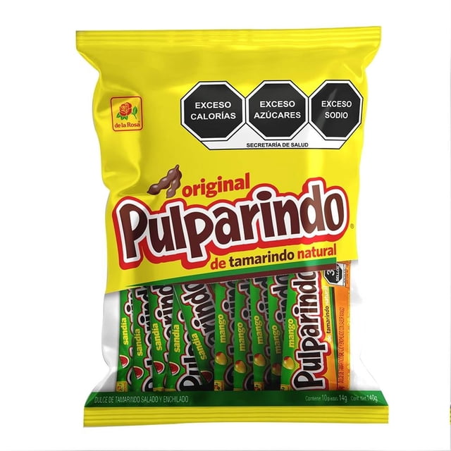 Dulce de tamarindo De la Rosa sabor mango y sandia 140 g