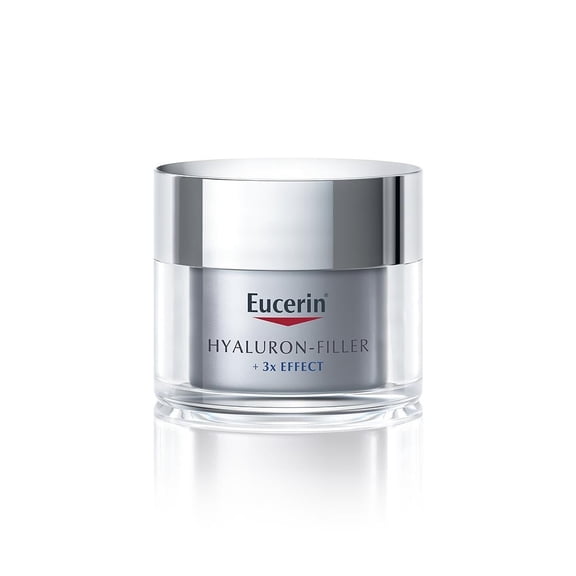 Crema facial Eucerin Hyaluron-Filler de noche anti-edad con ácido hialurónico 50 ml
