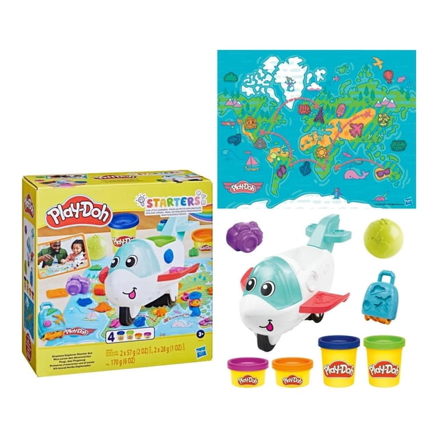 Set de Juegos Hasbro Play Doh Primeras Creaciones con el Avión
