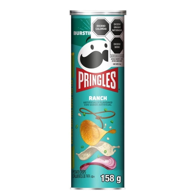 Papas Pringles Sabor Ranch 158 g