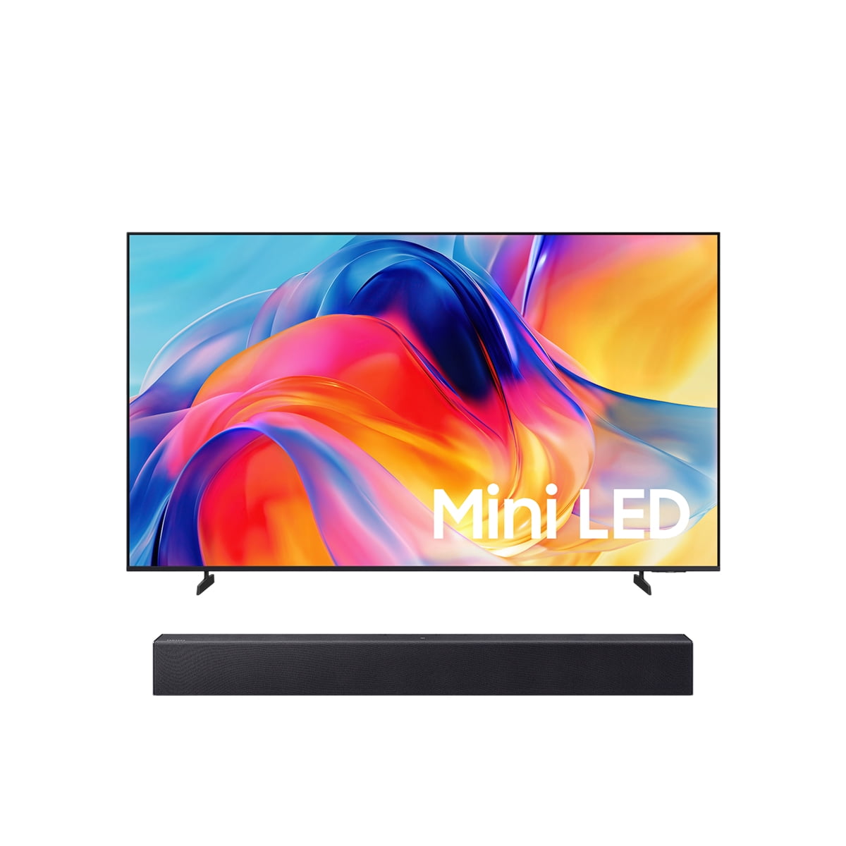 Combo TV Samsung 55" Mini Led M70HAF Vision AI 4K (2026) + Barra de Sonido 2.0 Ch HW-B400F